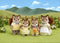Sylvanian Families 4172 familie walnoot eekhoorn -fluweelzachte speelfiguren