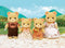Sylvanian Families 5059 familie beer-fluweelzachte speelfiguren