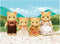 Sylvanian Families 5059 familie beer-fluweelzachte speelfiguren