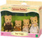 Sylvanian Families 5059 familie beer-fluweelzachte speelfiguren