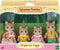 Sylvanian Families 5180 familie gestreepte kat- fluweelzachte speelfiguren