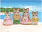 Sylvanian Families 5180 familie gestreepte kat- fluweelzachte speelfiguren