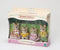 Sylvanian Families 5180 familie gestreepte kat- fluweelzachte speelfiguren