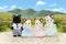 Sylvanian Families 5181 familie tuxedo kat-fluweelzachte speelfiguren