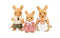 Sylvanian Families 5272 familie kangoeroe-fluweelzachte speelfiguren
