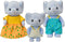 Sylvanian Families 5376 familie olifant- fluweelzachte speelfiguren voor poppenhuis