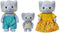 Sylvanian Families 5376 familie olifant- fluweelzachte speelfiguren voor poppenhuis