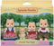 Sylvanian Families 5459 familie karamelhond- 4 speelfiguren- fluweelzacht