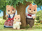 Sylvanian Families 5459 familie karamelhond- 4 speelfiguren- fluweelzacht