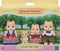 Sylvanian Families 5459 familie karamelhond- 4 speelfiguren- fluweelzacht