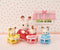 Sylvanian Families 5532 drieling chocoladekonijn verzorgingsset