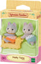 Sylvanian Families 5638 Tweeling Husky-fluweelzachte speelfiguren