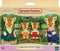 Sylvanian Families 5639 Familie Giraffe-fluweelzachte speelfiguren