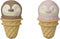 Sylvanian Families 5694 Familie Pinguïn - 3 fluweelzachte speelfiguren- ijsco wagentje