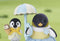 Sylvanian Families 5694 Familie Pinguïn - 3 fluweelzachte speelfiguren- ijsco wagentje