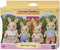 Sylvanian Families 5706 Familie Creme Konijn- 4 fluweelzachte speelfiguren