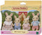 Sylvanian Families 5706 Familie Creme Konijn- 4 fluweelzachte speelfiguren