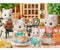 Sylvanian Families 5738 Familie Latte Kat- 4 fluweelzachte speelfiguren