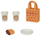 Sylvanian Families 5738 Familie Latte Kat- 4 fluweelzachte speelfiguren