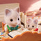 Sylvanian Families 5738 Familie Latte Kat- 4 fluweelzachte speelfiguren