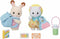 Sylvanian Families 5747 Duo Peutervriendjes Samen Wandelen- 2 fluweelzachte speelfiguren
