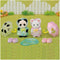 Sylvanian Families 5748 Duo Peutervriendjes Regendag- inclusief 2 fluweelzachte speelfiguren