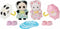 Sylvanian Families 5748 Duo Peutervriendjes Regendag- inclusief 2 fluweelzachte speelfiguren