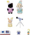 Sylvanian Families 5750 Trio Peutervriendjes Pyjama Party- inclusief 3 fluweelzachte speelfiguren