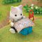 Sylvanian Families 5763 Duo avonturiers - latte kat broer en baby- fluweelzachte speelfiguren