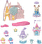 Sylvanian Families 5841 Baby Droompark inclusief 1 FLUWEELZACHTE speelfiguur