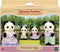 Sylvanian Families Familie Panda 5529 - fluweelzachte speelfiguren