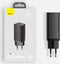 Baseus GaN2 Lite - Snellader 65W - Power Delivery 3.0, Quick Charge 4+ - 1x USB-C 1x USB-A