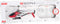 SYMA S107H RC helikopter 2.4GHz RTF rood