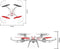 Syma X54HC HD camera Drone + Altitude mode zwart+ pak batterijen