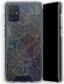 Samsung Galaxy A71 Hoesje - Selencia Zarya Fashion Extra Beschermende Backcover - goud