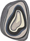 Brink en Campman - Brink en Campman Habitat Aura Grey Outdoor 477304 Vloerkleed - 200x280 - Ovaal - Buiten,Laagpolig Tapijt - Modern - Meerkleurig