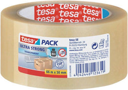 Verpakkingstape tesapack ultra 66mx50mm tr | 36 stuks