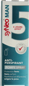 Syneo 5 MAN - Deodorant Anti-transpirant Pompspray - 30 ml - Voor mannen - Overmatig zweten