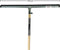 Synx Tools 100cm Vloertrekker met steel 150 cm Zwart 100 cm - Trekkers/moppen - Dweilen - vloerwisser met waterkeerrand - Schoonmaakartikelen - Vloermop/Vloerreiniger - Met Steel 150cm