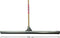 Synx Tools 100cm Vloertrekker met steel 150 cm Zwart 100 cm - Trekkers/moppen - Dweilen - vloerwisser met waterkeerrand - Schoonmaakartikelen - Vloermop/Vloerreiniger - Met Steel 150cm