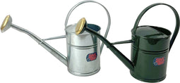 Synx Tools 2 stuks Gieter 2L Groen & Zilver - Metaal - Gieters - Verzinkt - gieters voor binnen - gieter binnen - gieters voor buiten - kleine gieter - Metaal 2 Liter