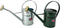 Synx Tools 2 stuks Gieter 2L Groen & Zilver - Metaal - Gieters - Verzinkt - gieters voor binnen - gieter binnen - gieters voor buiten - kleine gieter - Metaal 2 Liter