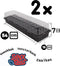 Synx Tools 2x Zaaikas Kweekbak Multi-Pack - Zaaikast - Zaaitray - Kweektray - Vensterbank - Moestuinbak - Moestuinen - bodembewerkers - Zaai - Kweken - Kweekbak