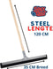 Synx Tools 35 cm Vloertrekker Met Steel 120cm - vloerwisser - Trekkers/moppen - Zwart - Vloermop / Vloerreiniger