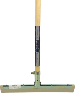 Synx Tools 35 cm Vloertrekker met steel 150cm - Vloerwisser- 35cm - Trekkers - Wit - Vloermop / Vloerreiniger - Met Houten Steel 150 CM