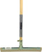 Synx Tools 35 cm Vloertrekker met steel 150cm - Vloerwisser- 35cm - Trekkers - Wit - Vloermop / Vloerreiniger - Met Houten Steel 150 CM