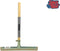 Synx Tools 35 cm Vloertrekker met steel 150cm - Vloerwisser- 35cm - Trekkers - Wit - Vloermop / Vloerreiniger - Met Houten Steel 150 CM