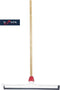 Synx Tools 35cm Vloertrekker met steel 150cm - Watertrekker - kunststof - Trekkers - Dweilen/ Natuurrubber - vloerwisser - Vloermop/Vloerreiniger - Met Houten Steel 150cm