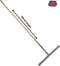 Synx Tools 55 cm Vloertrekker Met Steel 150cm - Vloerwisser - Trekkers - Wit - Vloermop - Vloerreiniger - Met Houten Steel 150 CM
