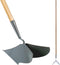 Synx Tools Aanaarder 20 cm Bodembewekers - Gesmeed - Vorentrekker - Tuinartikelen schoffels - Onkruidverwijderaar - Met Steel 160cm